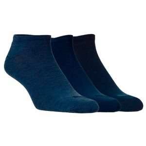 MEDIAS SOQUETES PUMA SNEAKER PACK X3 AZUL MARINO