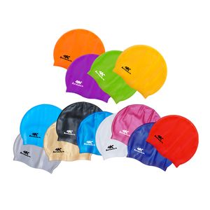 GORRA KONNA SILICONA LISA V/COLORES NATACION ADULTOS