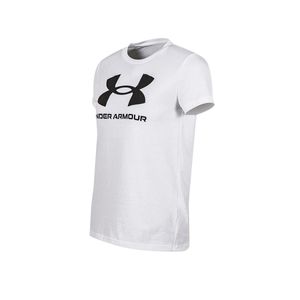 REMERA UNDER ARMOUR LIVE SPORTSTYLE GRAPHIC TRAINING BCO MUJER
