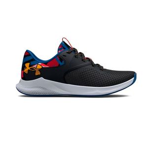 ZAPATILLAS UNDER ARMOUR CHARGED AURORA 2 RUNNING NGO/MULTICOL MUJER