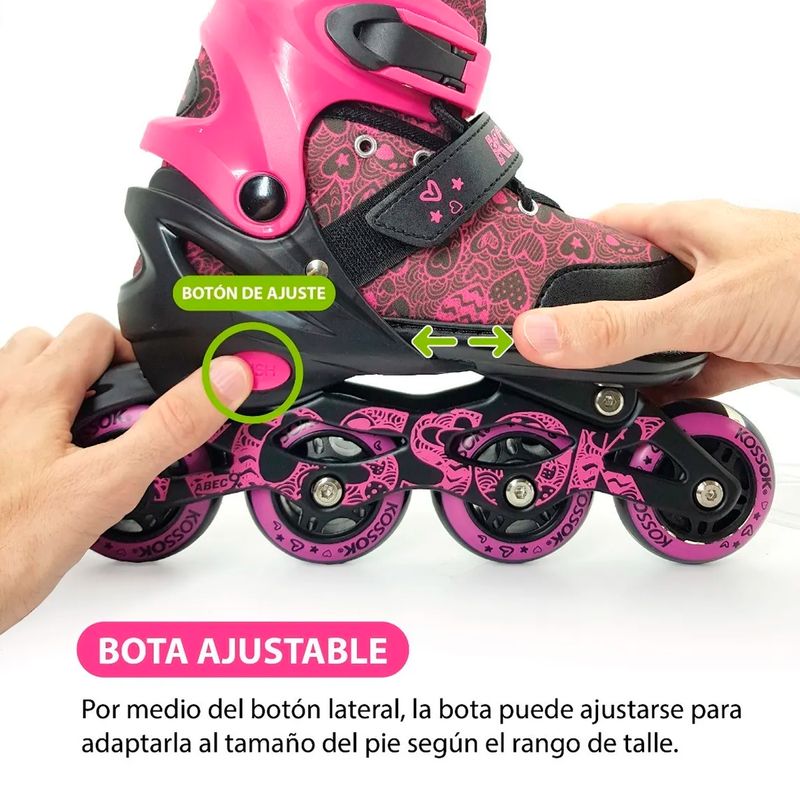 ROLLERS-KOSSOK-ONYX-275-CON-PROTECCION-S--28-32--M--33-37--L--38-41--