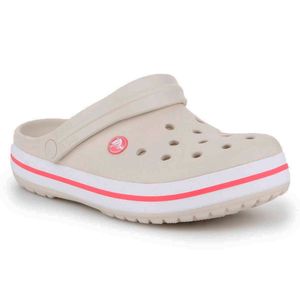 CROCS CROCBAND BEIGE/RSA MUJER