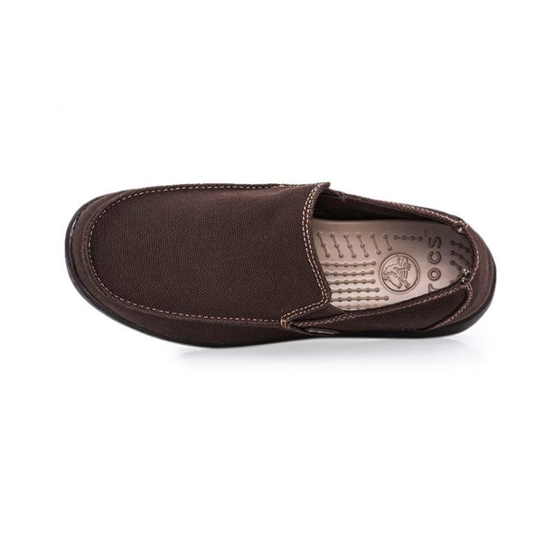 MOCASINES-CROCS-SANTA-CRUZ-CLEAN-CUT-ESPRESSO-CHOCOLATE-HOMBRE