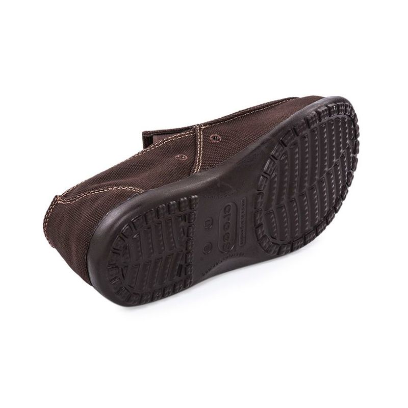 MOCASINES-CROCS-SANTA-CRUZ-CLEAN-CUT-ESPRESSO-CHOCOLATE-HOMBRE