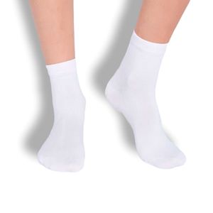 MEDIAS CIUDADELA LISA CAÑA INTERMEDIA BCO MODA MUJER