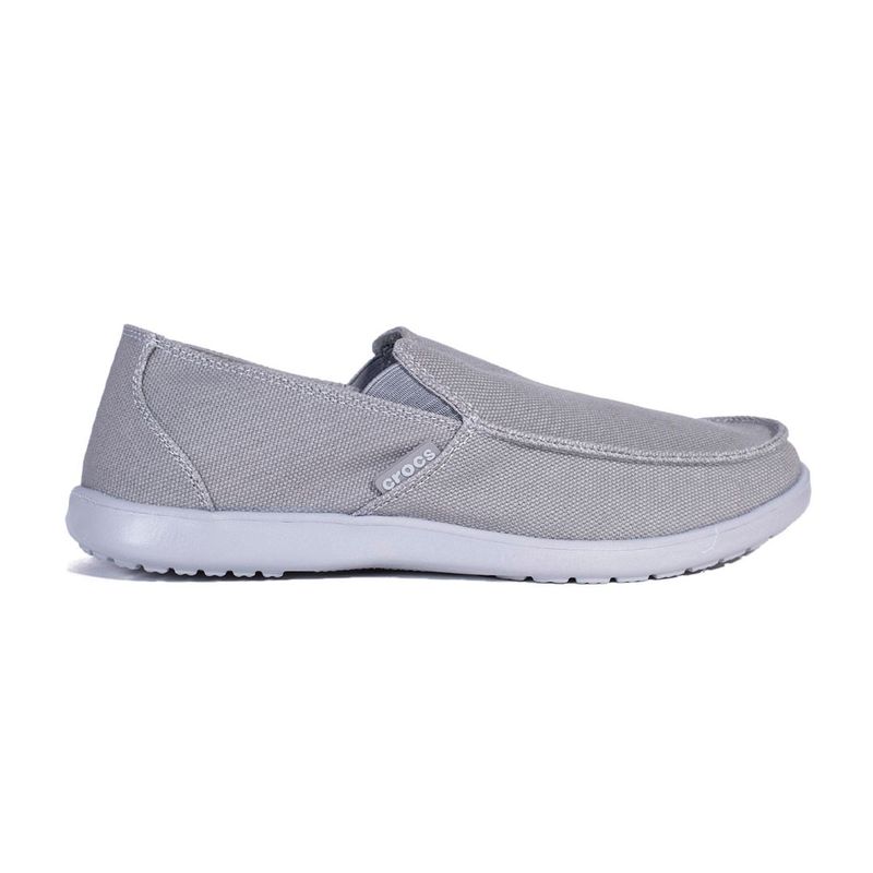 MOCASINES-CROCS-SANTA-CRUZ-CLEAN-CUT-SMOKE-LIGHT-GREY-MODA-HOMBRE