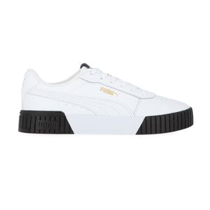 ZAPATILLAS PUMA CARINA 2.0 MODA BCO/NGO/DOR MUJER