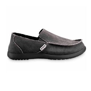 MOCASINES CROCS SANTA CRUZ MODA BLACK(NGO) HOMBRE