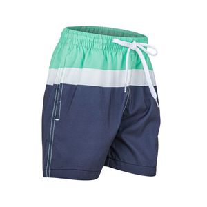 SHORT TOPPER DE BAÑO SLIM NATACION VRD/BCO/AZ NIÑO