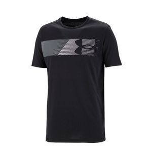 REMERA UNDER ARMOUR FAST LEFT CHEST 2.0 SS TRAINING NGO HOMBRE