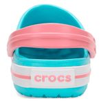 CROCS-CROCBAND-TURQUESA-ROSA-MODA-NIÑAS