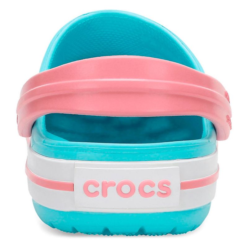 CROCS-CROCBAND-TURQUESA-ROSA-MODA-NIÑAS