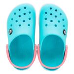 CROCS-CROCBAND-TURQUESA-ROSA-MODA-NIÑAS