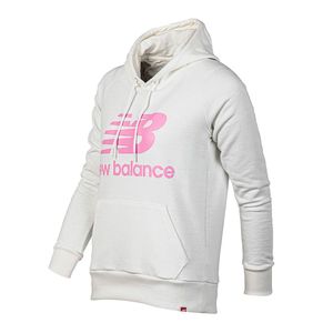CANGURO NEW BALANCE ESSENTIALS PULL WT91523SST MODA BCO MUJER