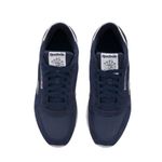 ZAPATILLAS-REEBOK-CLASSIC-LEATHER-VECTOR-MODA-AZ-BCO-NIÑOS