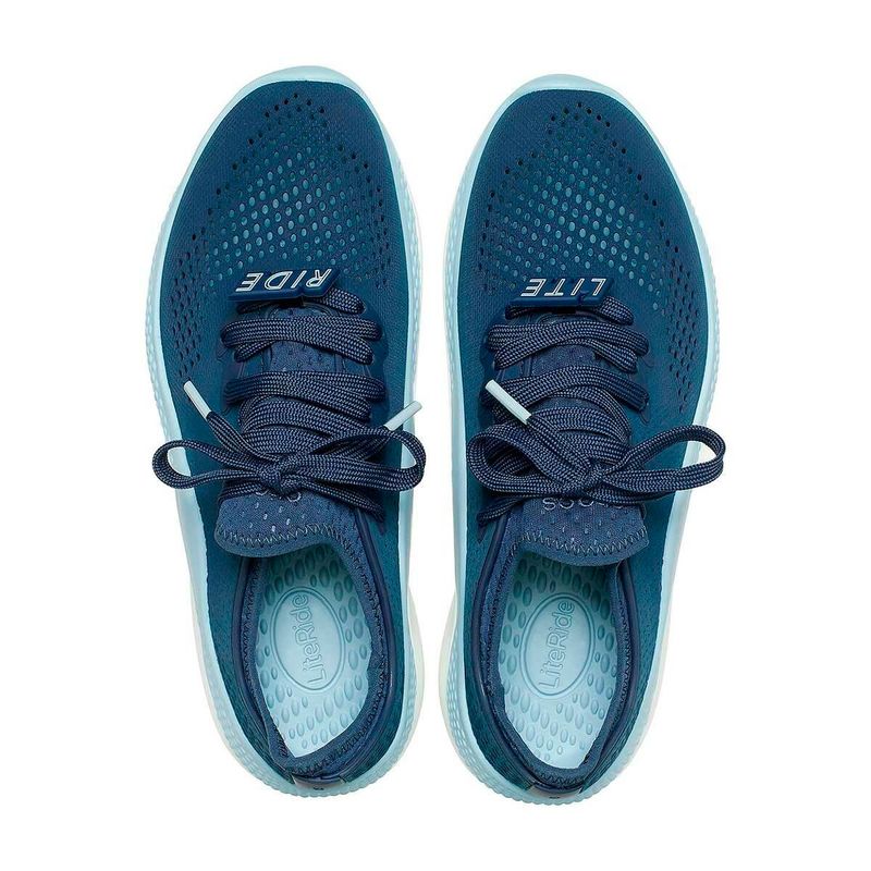 ZAPATILLAS-CROCS-LITERIDE-360-PACER-NAVY-BLUE-GREY-MODA-HOMBRE