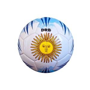 PELOTA DRB Nº3 PAISES ARGENTINA 20 FUTBOL CTE/BCO