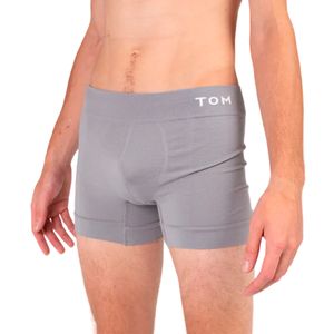 BOXER CIUDADELA PIERNA CORTA GRS OSC. LISO HOMBRE