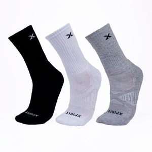 MEDIAS XPIRIT CREW 3 PACK NGO/BCO/GRS