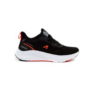 ZAPATILLAS A NATION EVERGLADE BLACK/RED RUNNING HOMBRE