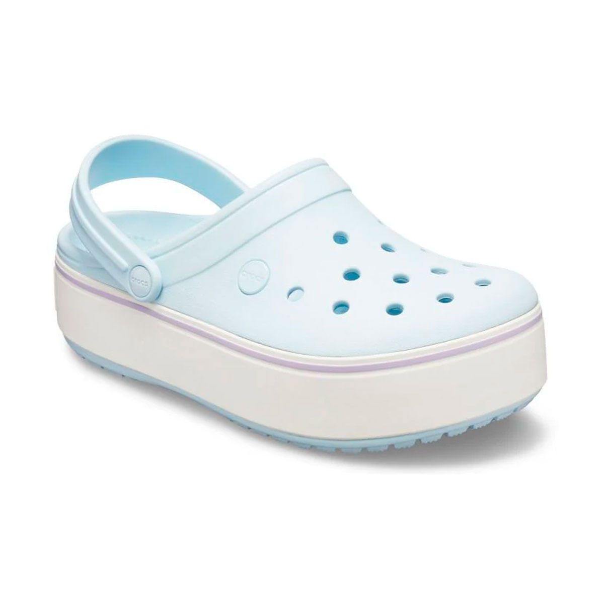 CROCS CROCBAND PLATFORM CLOG CELESTE PACO GARCIA