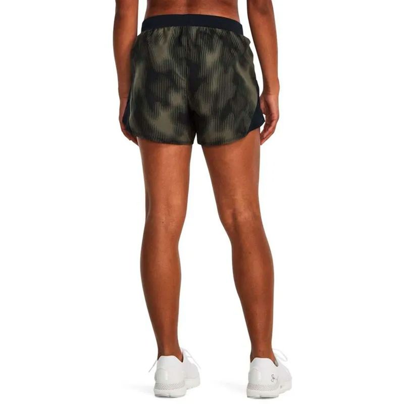 SHORT-UNDER-ARMOUR-FLY-BY-2.0-PRINTED-VRD-NGO-TRAINING-MUJER