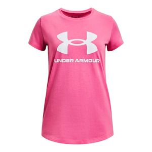 REMERA UNDER ARMOUR SPORTSTYLE LOGO SS RSA TRAINING NIÑAS