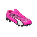 BOTINES-PUMA-ULTRA-PLAY-FG-AG-FUTBOL-RSA-BCO-NGO-NIÑOS