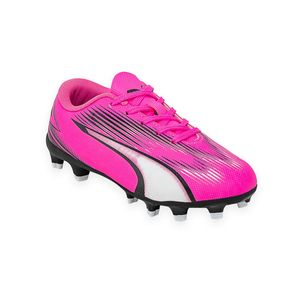 BOTINES PUMA ULTRA PLAY FG/AG FUTBOL RSA/BCO/NGO NIÑOS