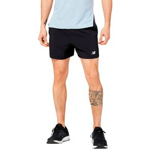 SHORT NEW BALANCE MS23228BK ACCELERATE 5 INCH RUNNING NGO HOMBRE