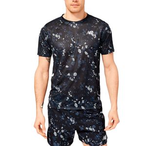 REMERAS NEW BALANCE MT21263BK PRINTED TRAINING NGO/GRS HOMBRE