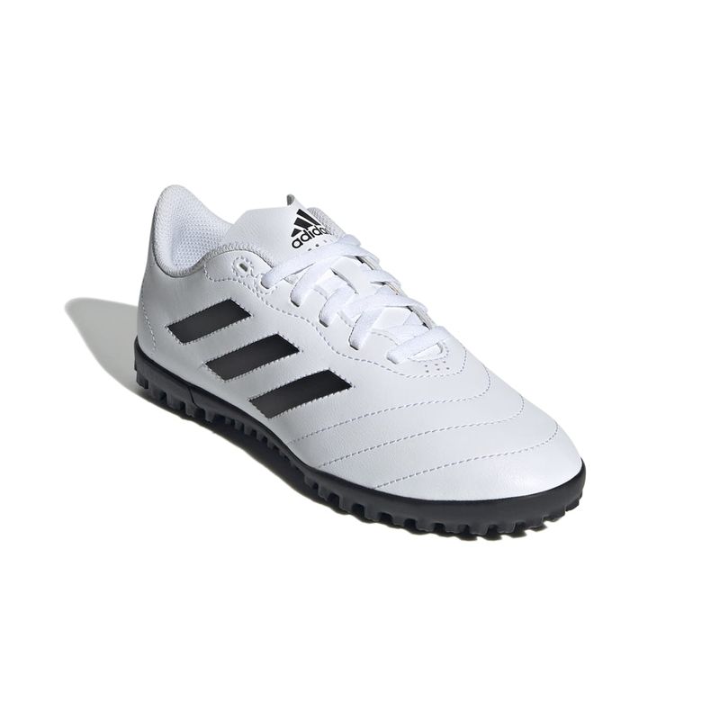 BOTINES-ADIDAS-GOLETTO-VIII-TF-BCO-NGO-FUTBOL-NIÑOS-