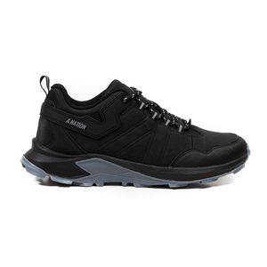 ZAPATILLAS A NATION TERRA HIKER FULL BLACK OUTDOOR HOMBRE