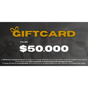 GIFT CARD 50000