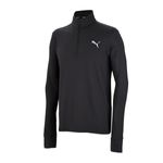 REMERA-PUMA-RUN-FAVORITE-1-4-ZIP-TRAINING-NGO-M-L-HOMBRE-