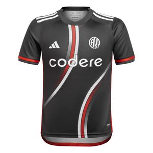 CAMISETA ADIDAS RIVER PLATE 3 FUTBOL NGO/RJO NIÑOS