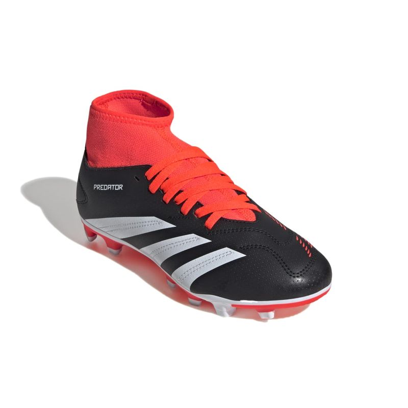 BOTINES-ADIDAS-PREDATOR-CLUB-S-FXG-NGO-BCO-RJO-FUTBOL-NIÑOS