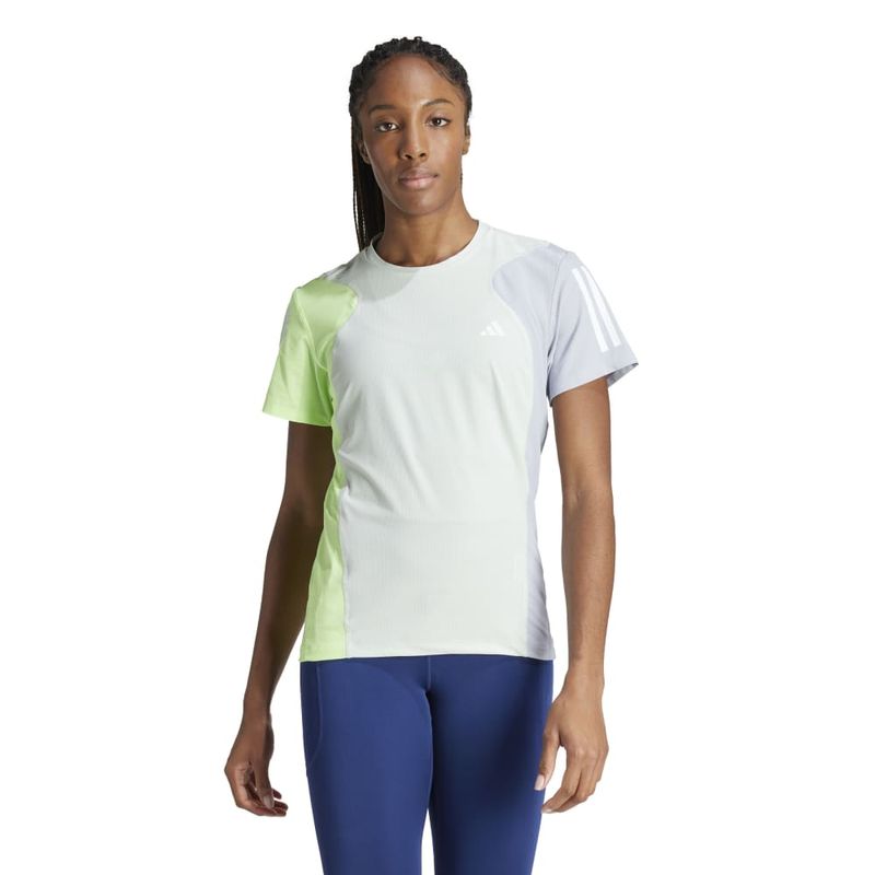 REMERA-ADIDAS-OWN-THE-RUN-B-CB-GRS-VRD-RUNNING-MUJER