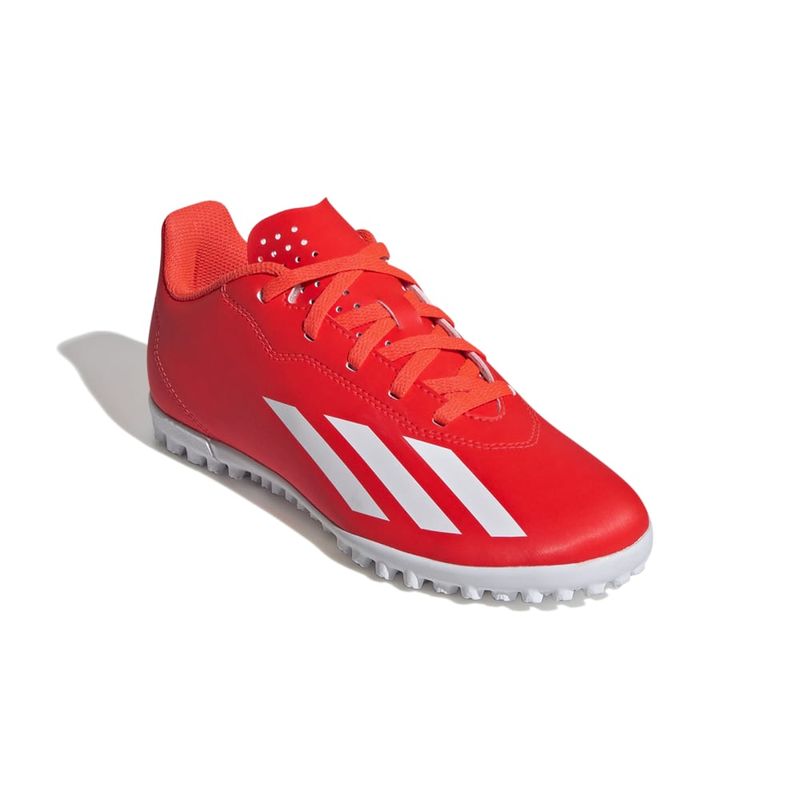 BOTINES-ADIDAS-X-CRAZYFAST-TF-RJO-BCO-FUTBOL-NIÑOS