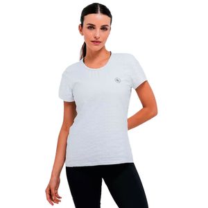 REMERA KION FLASH BCO MICROF TRAINING MUJER