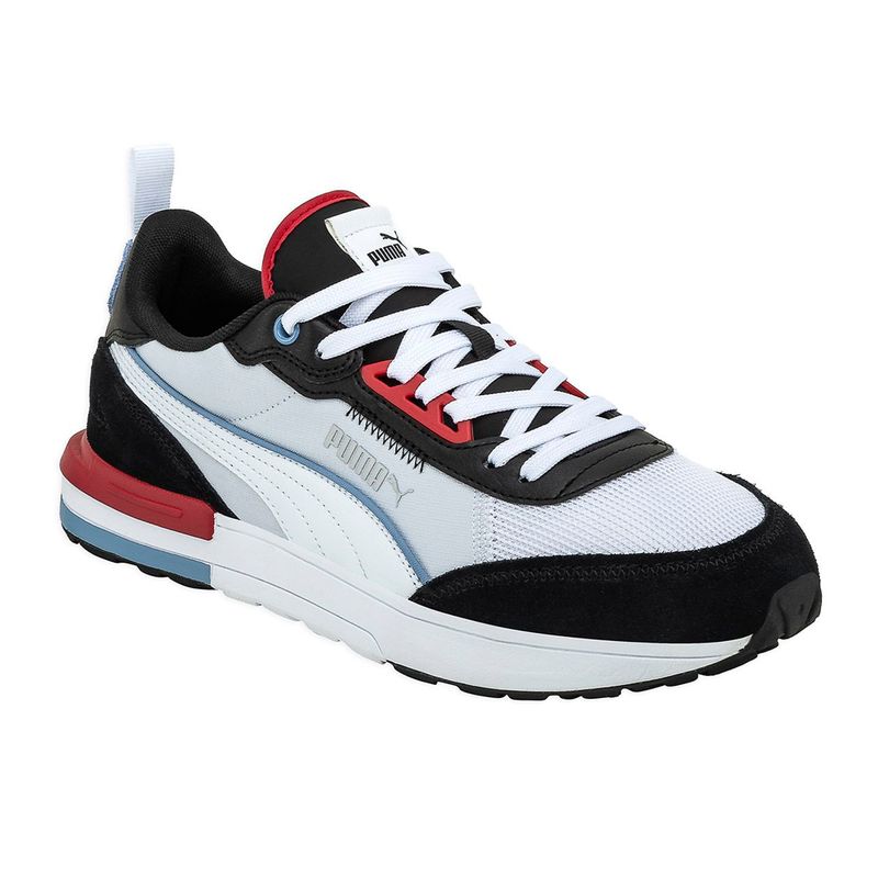 ZAPATILLAS-PUMA-R22-MODA-BCO-NGO-RJO
