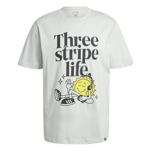 REMERA ADIDAS POSITIVE MODA VRD LT/NGO HOMBRE