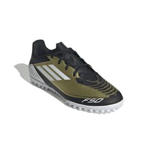 BOTINES ADIDAS F50 CLUB TF MESSI FUTBOL NGO/DOR/BCO