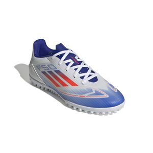 BOTINES ADIDAS F50 CLUB TF FUTBOL BCO/FCA/RJO