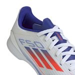 BOTINES-ADIDAS-F50-LEAGUE-TF-FUTBOL-BCO-FCA-RJO-NIÑO