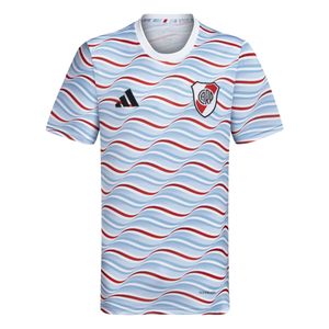 CAMISETA ADIDAS RIVER PLATE PRESHI BCO/CLT/RJO FUTBOL HOMBRE