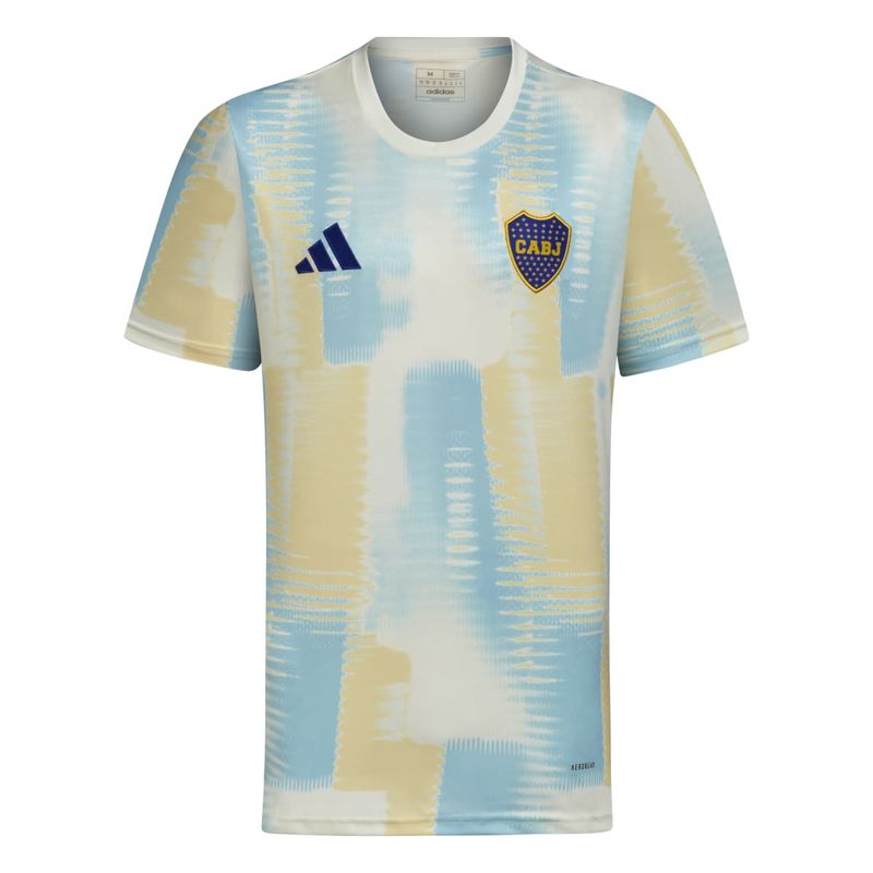 CAMISETA-ADIDAS-BOCA-JRS-PRESHI-BCO-MULT.-TRAINING-HOMBRE