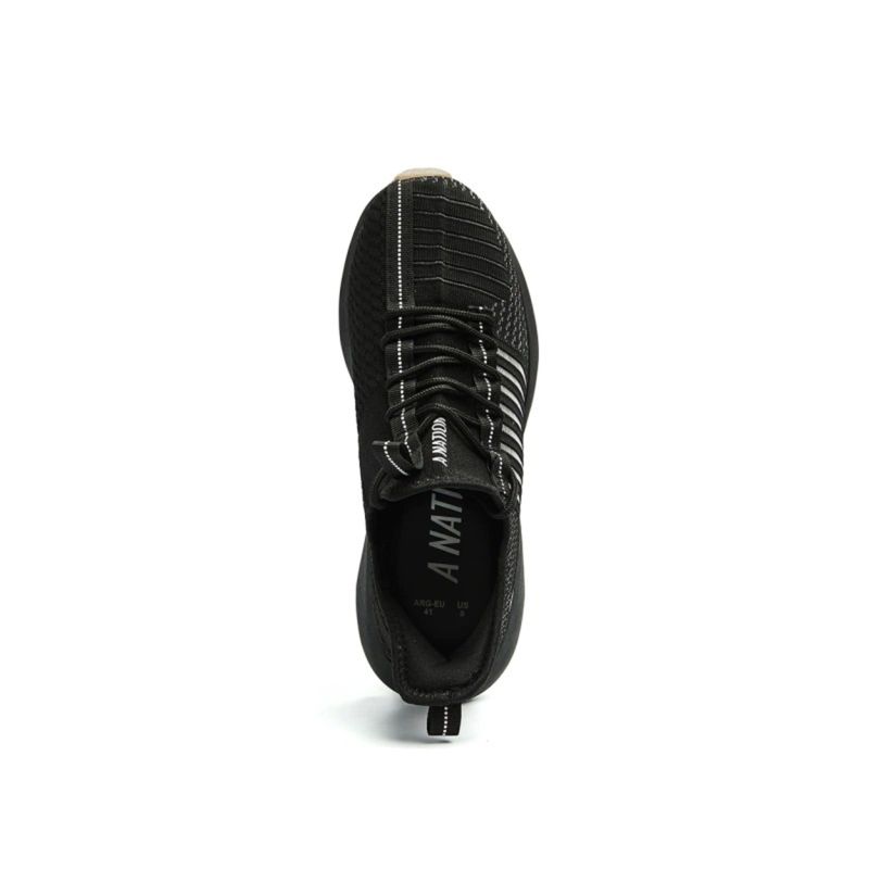 ZAPATILLAS-A-NATION-THE-BRAKER-GRAPHITE-ORANGE-RUNNING-HOMBRE