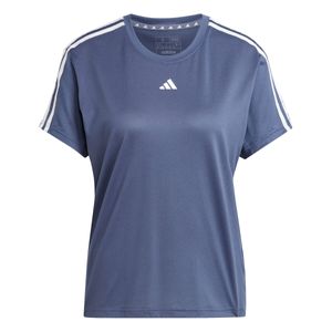 REMERA ADIDAS TRAIN ESSENTIALS 3S T AZULINA TRAINING MUJER