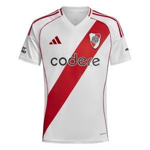CAMISETA ADIDAS RIVER PLATE H BCO/RJO FUTBOL HOMBRE